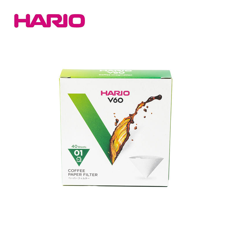 日本入口HARIO咖啡濾紙V60滴漏式錐形手沖咖啡過濾紙01/02號原木100張