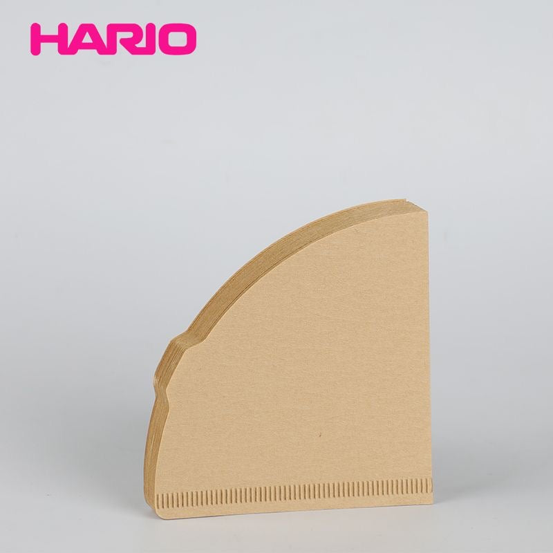 日本入口HARIO咖啡濾紙V60滴漏式錐形手沖咖啡過濾紙01/02號原木100張
