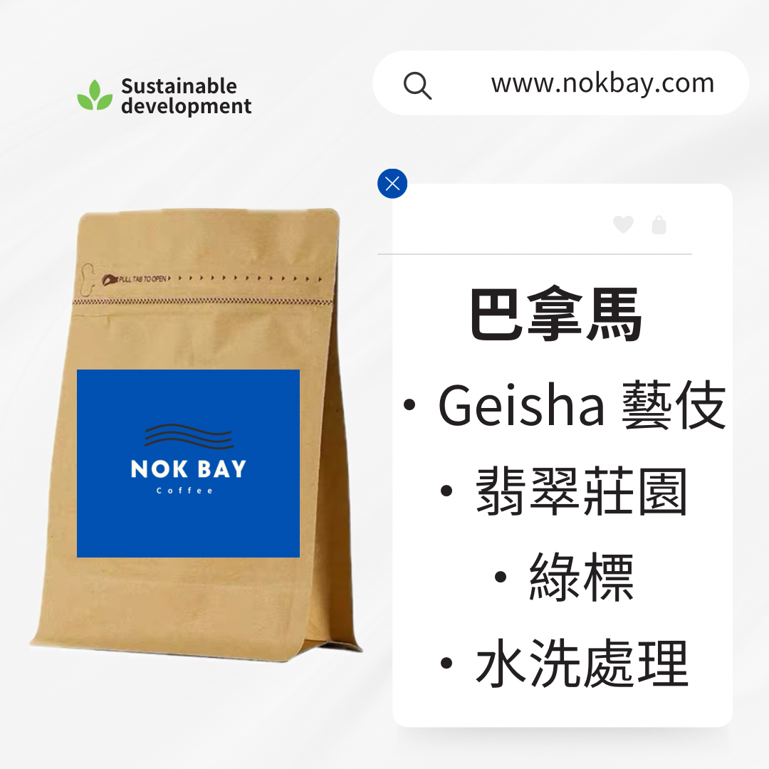 巴拿馬|翡翠莊園|藝伎|綠標 |水洗|瑰夏|Geisha|淺烘焙
