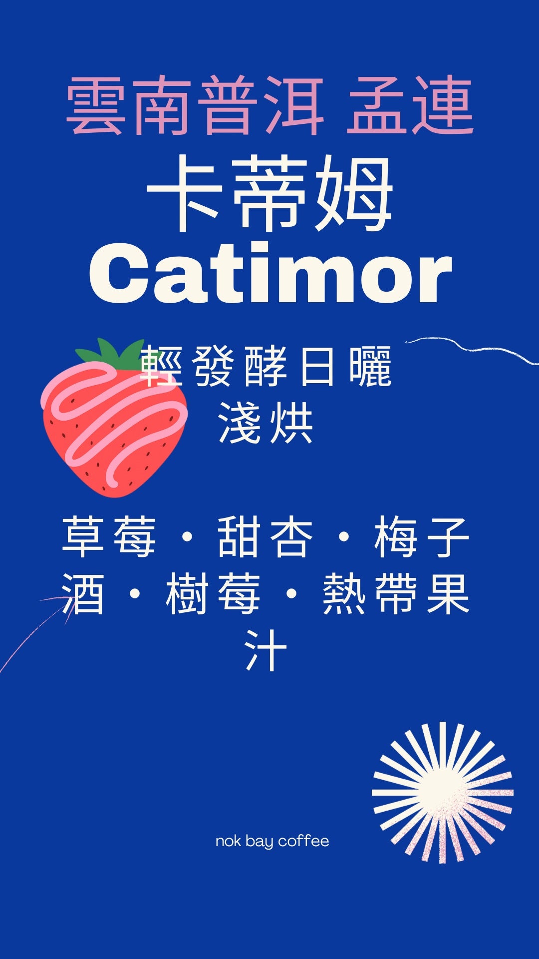 云南孟连1650m 轻发酵日晒中浅烘焙果香精品手冲咖啡豆