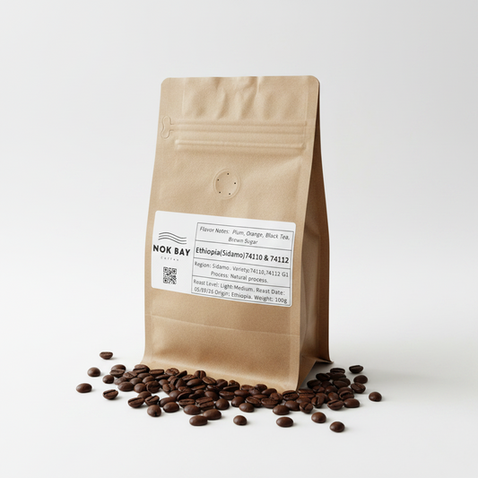 Nok bay coffee 精品咖啡豆 衣索比亞 西達摩 Mitima 日曬 74110 & 74112 咖啡豆