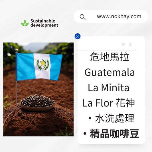 危地馬拉拉米尼塔 花神咖啡豆 中深烘焙Guatemala La Minita La Flor coffee beans