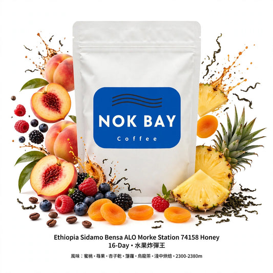 #E16 埃塞俄比亞 Sidamo Bensa: ALO Coffee - Morke Station 74158 蜜處理 精品手沖咖啡豆 香港淺烘